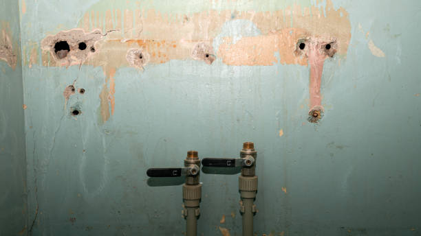 Water damage restoration process in LA